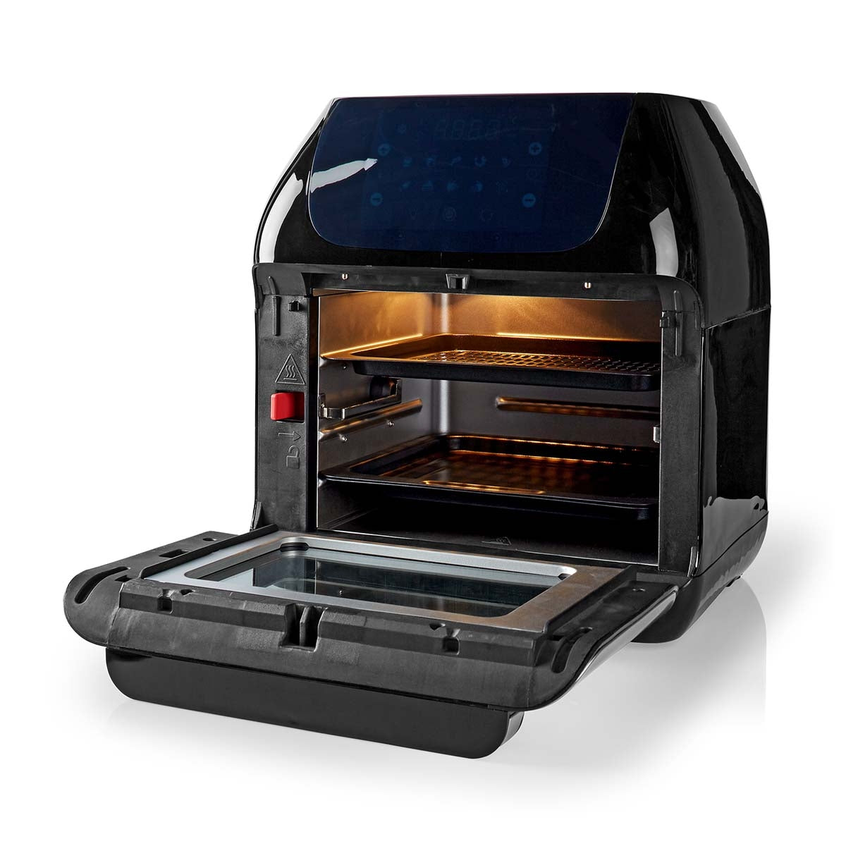 Hot Air Fryer | 12 l | Timer: 60 min | Number of preset programs: 9 | Digital | Black