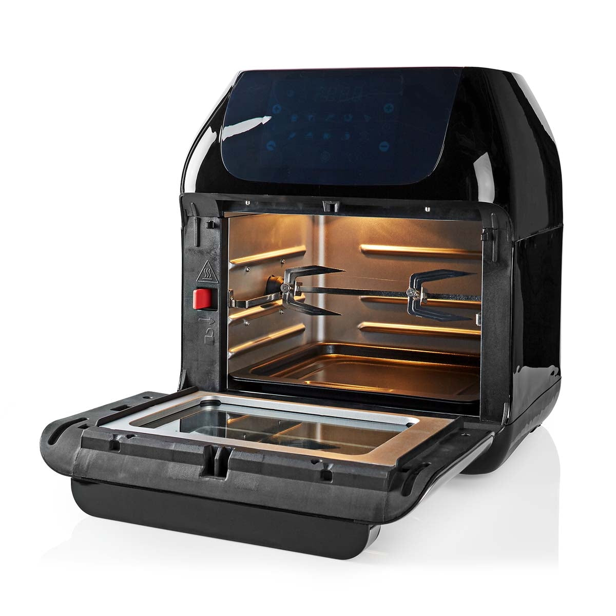 Hot Air Fryer | 12 l | Timer: 60 min | Number of preset programs: 9 | Digital | Black