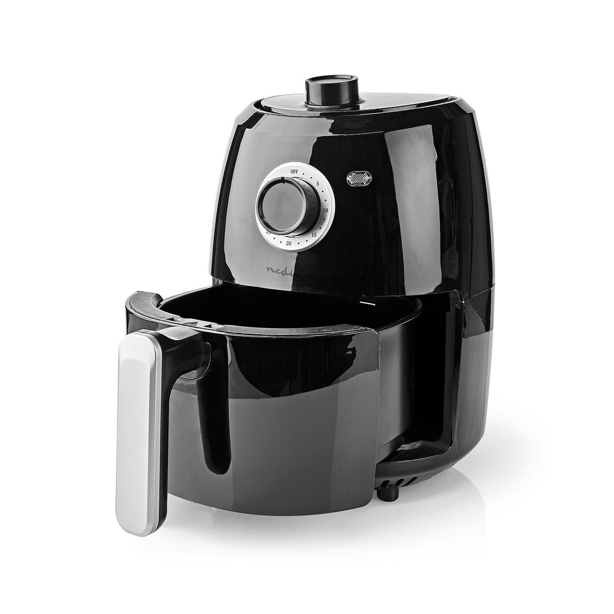 Hot Air Fryer | 2.4 l | Timer: 30 min | Analog | Aluminum / Black