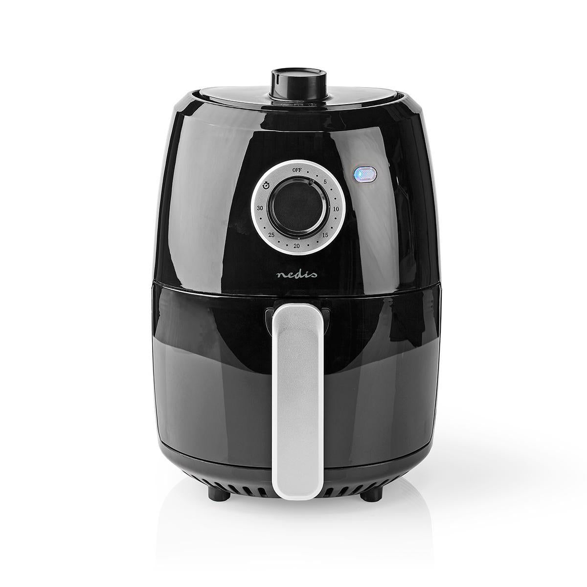 Hot Air Fryer | 2.4 l | Timer: 30 min | Analog | Aluminum / Black
