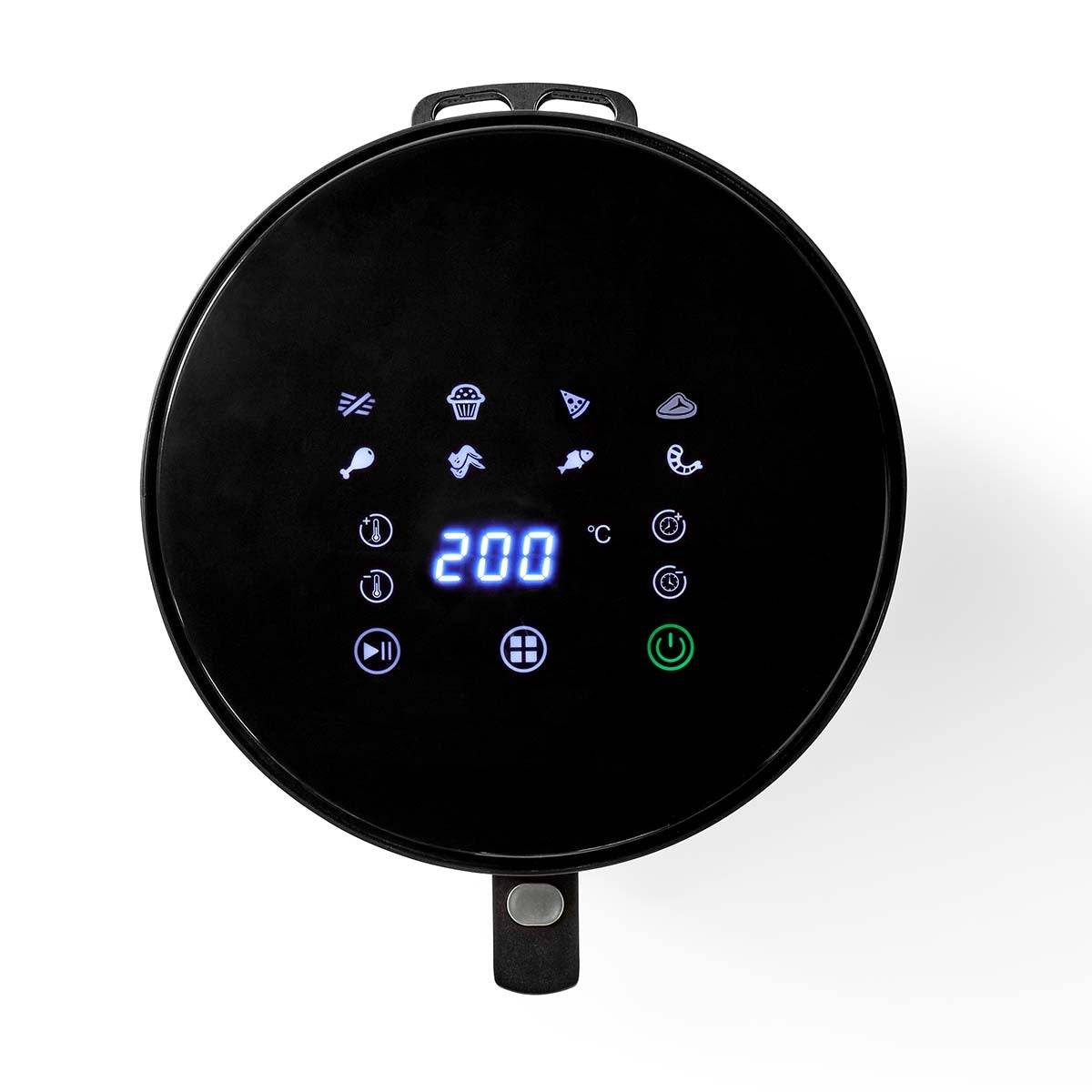 Hot Air Fryer | 3 l | Timer: 60 min | Number of preset programs: 8 | Digital | Black