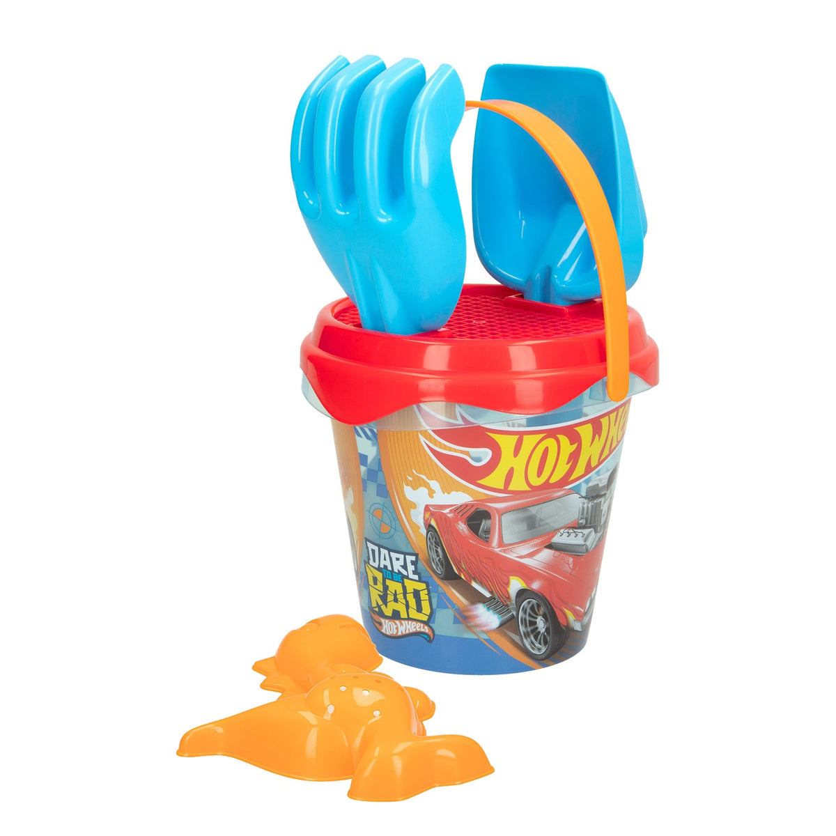 Hot Wheels Beach Toy Set, 5 Pcs, Dinosaur Mold