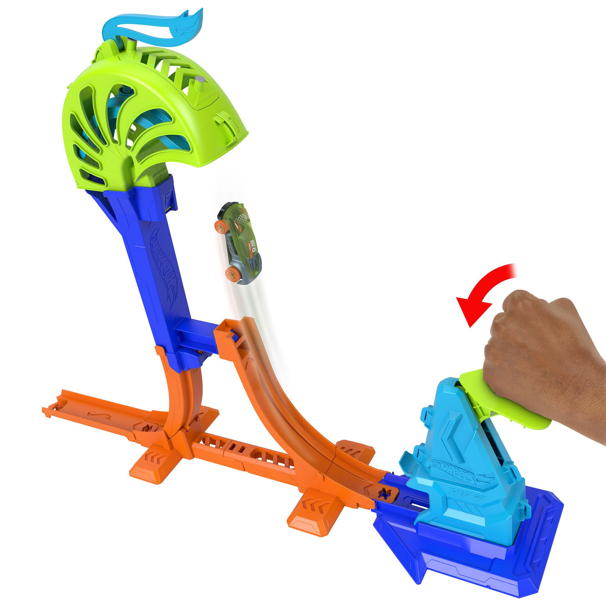 Hot Wheels Vertical Slam Track Set with Car