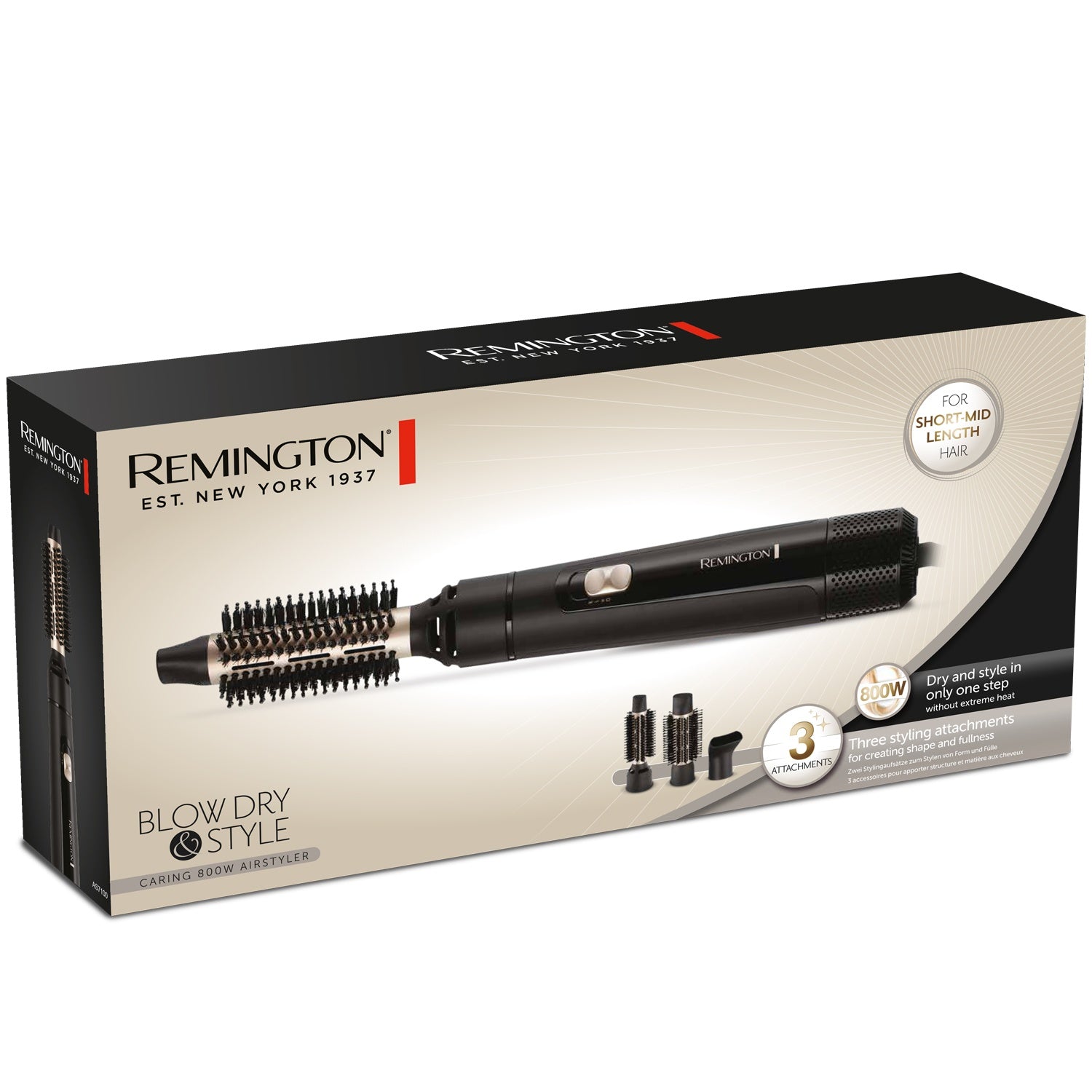 Hot air brush AS7300 Blow Dry & Style 800W