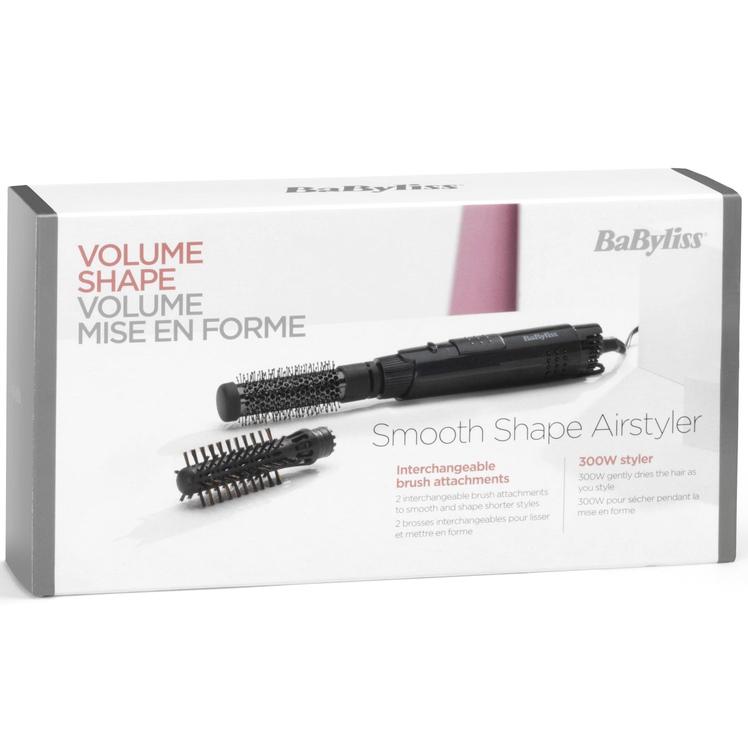 Hot air brush Smooth Shape 300W AS86E