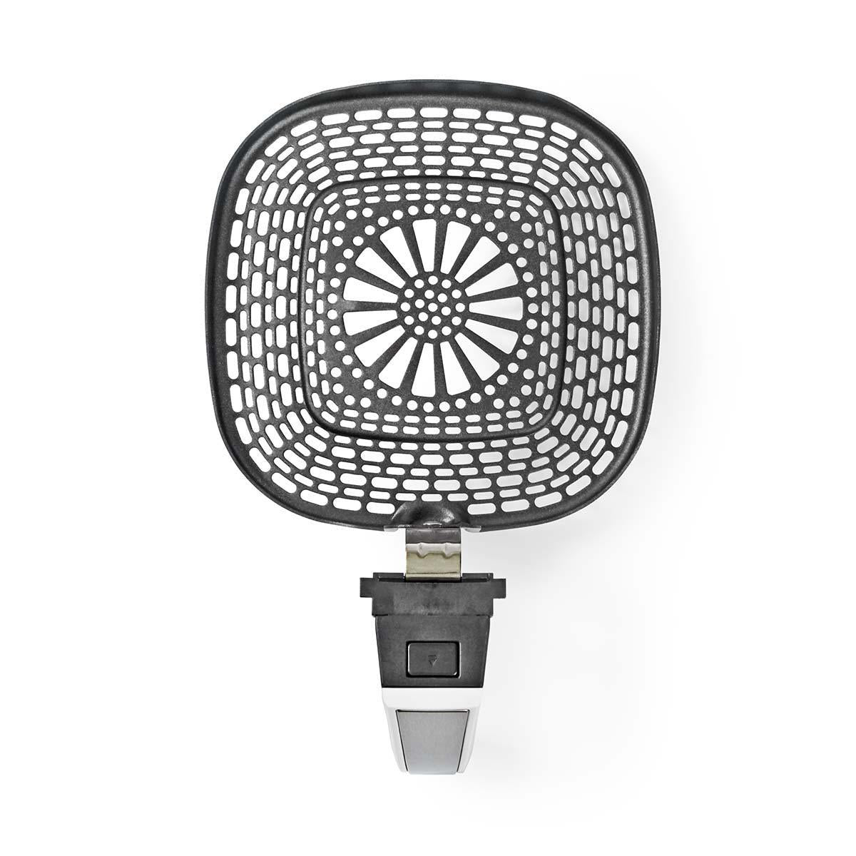 Hot air fryer grill pan | Non-stick coating | Dishwasher safe | Metal | Gray