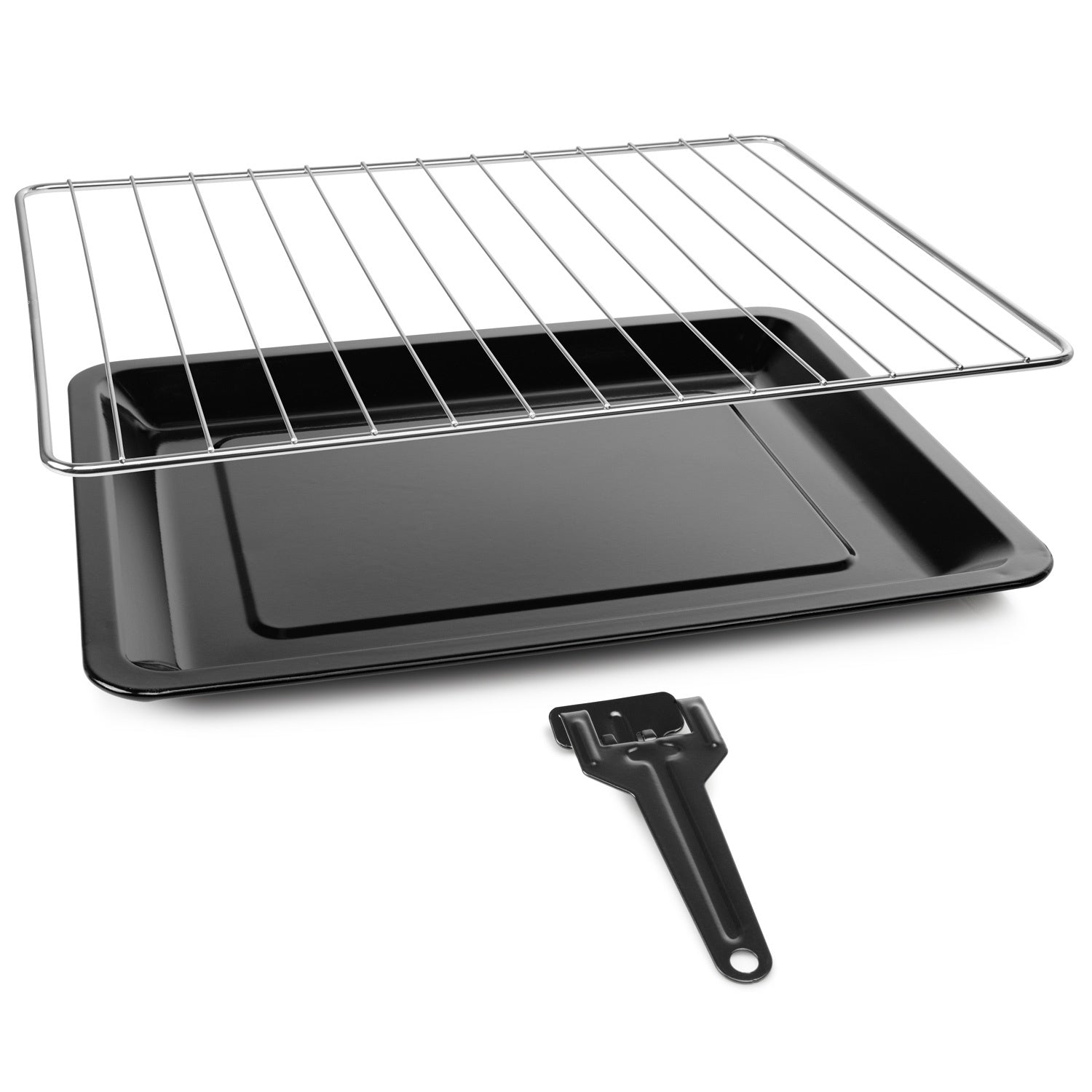 Hot air oven 48l Black Timer