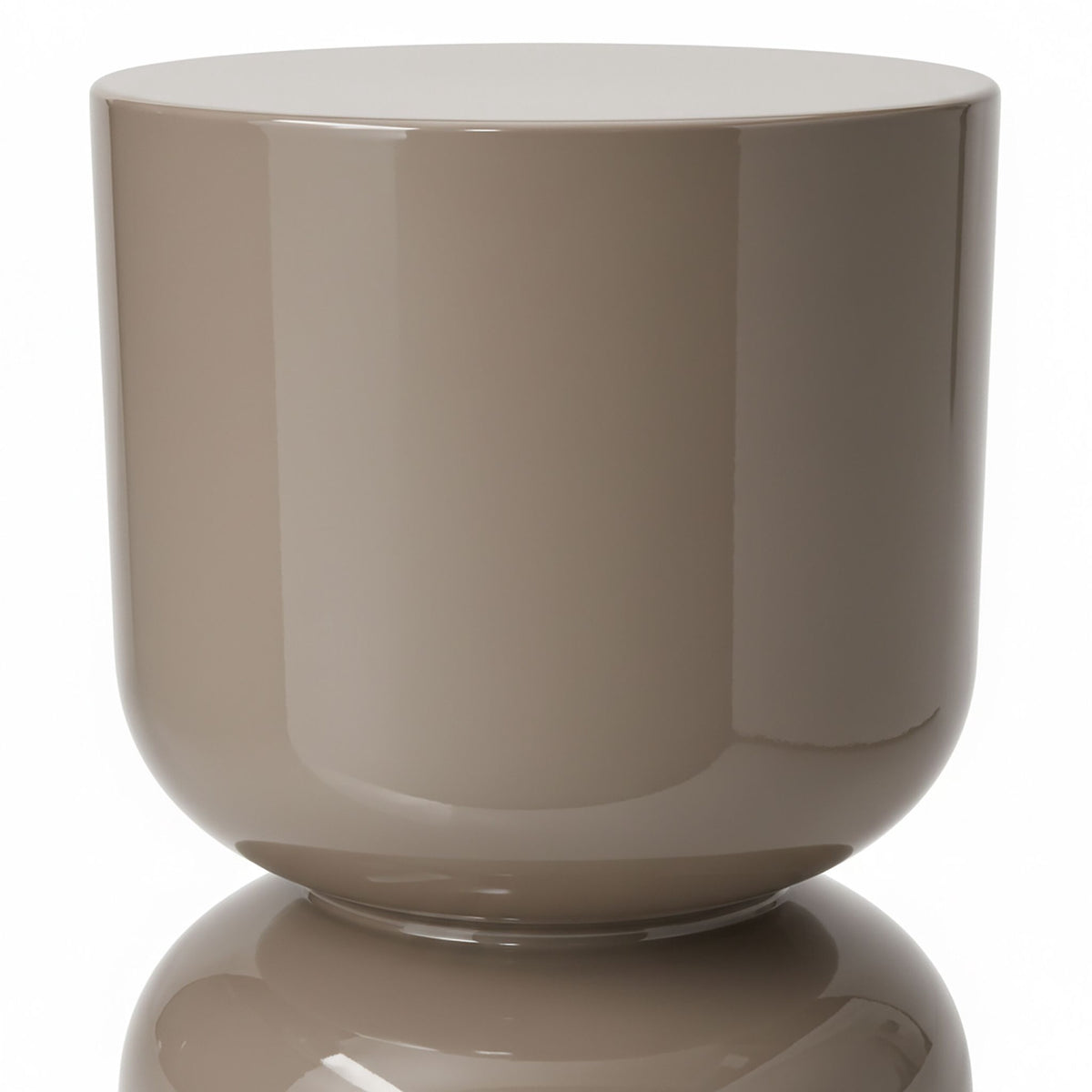 Hourglass Side Table & Stool – Metal, Multifunctional Design