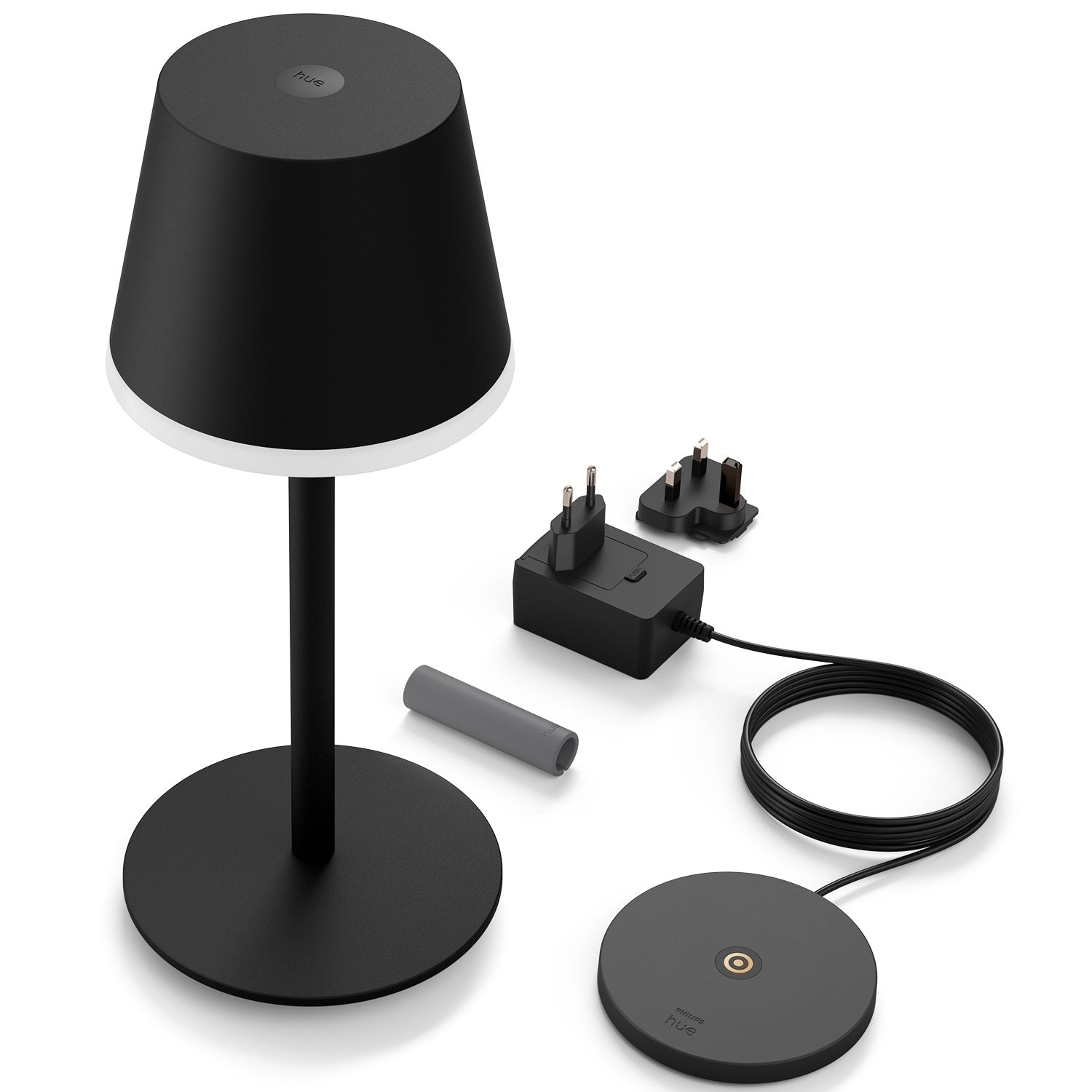 Hue Go Portable table lamp Black/Dark grey
