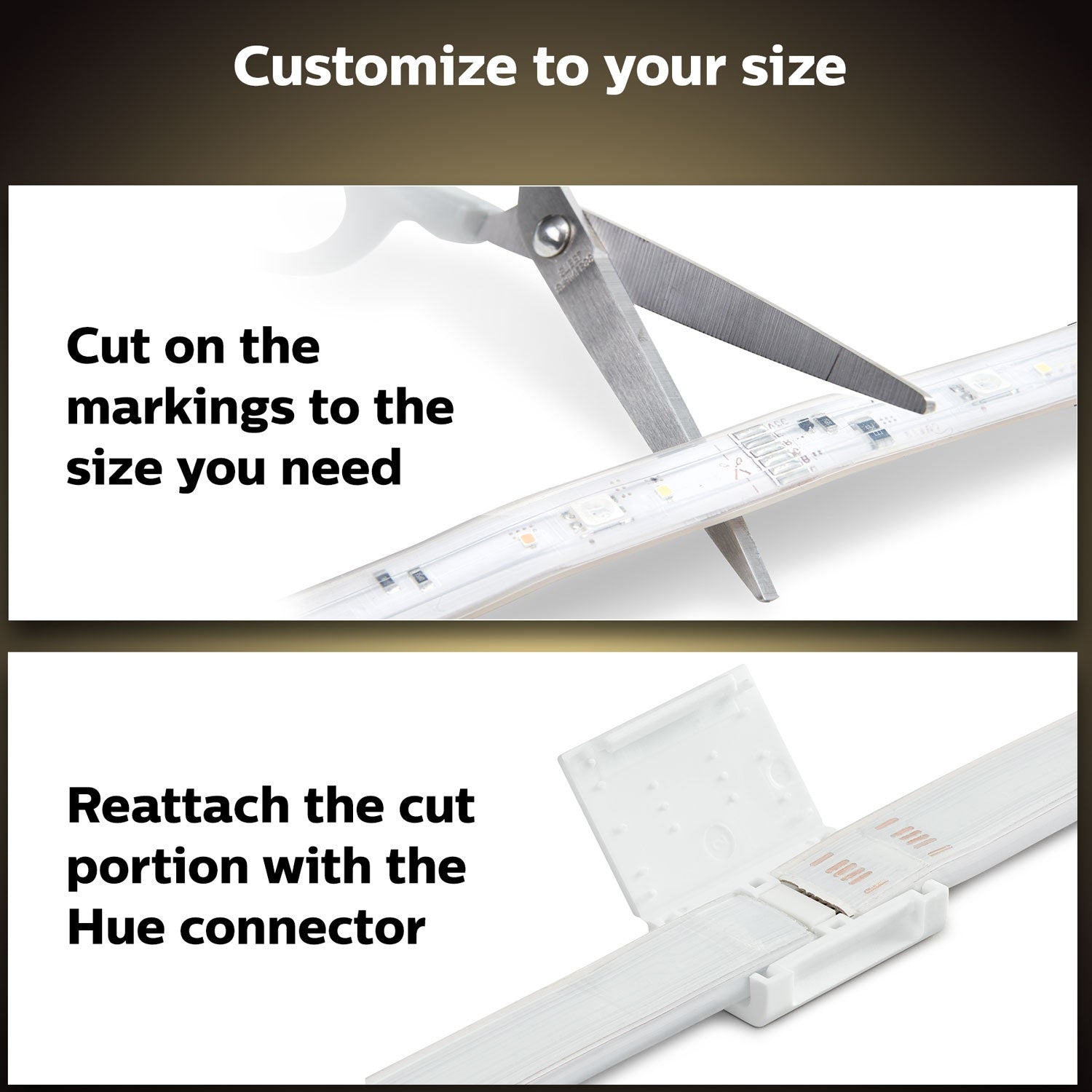 Hue LightStrip Plus V4 2m base kit with plug