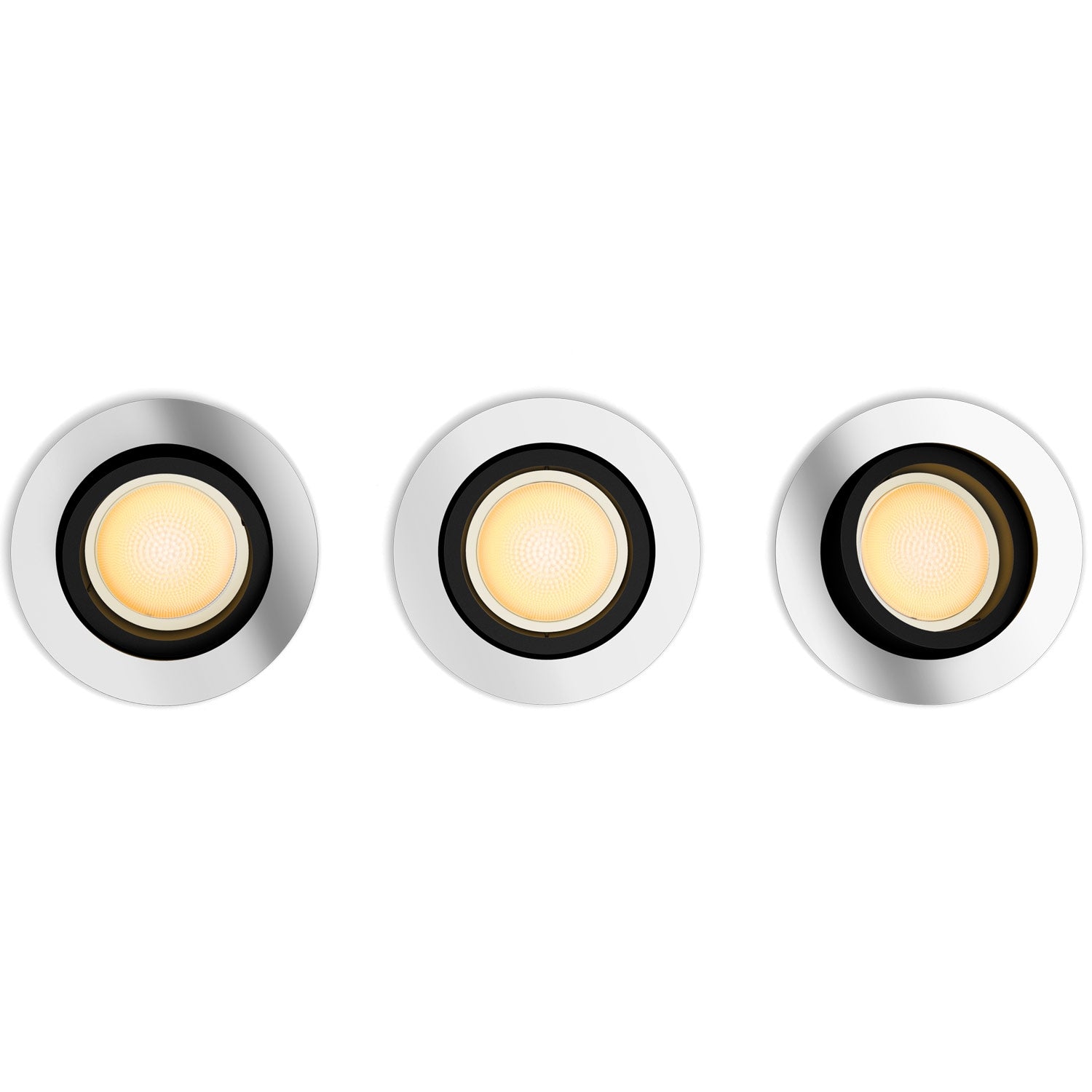 Hue Milliskin spot White Ambiance Round Alu