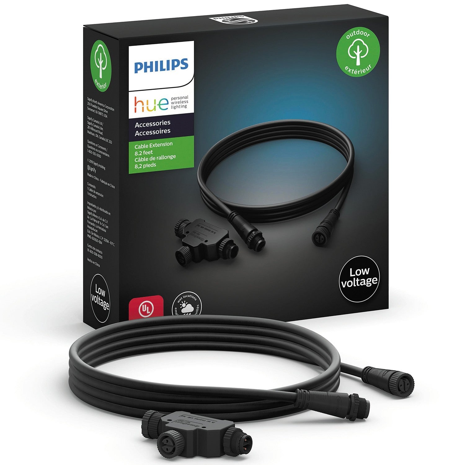 Hue Outdoor T-connector + 2.5m cable