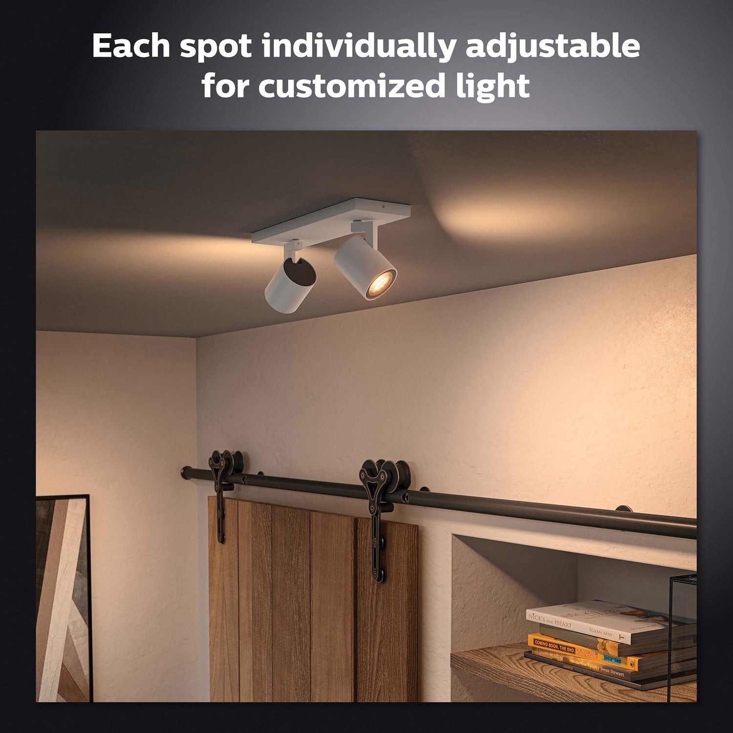 Hue Runner White Ambiance 2 spot 800 lm White