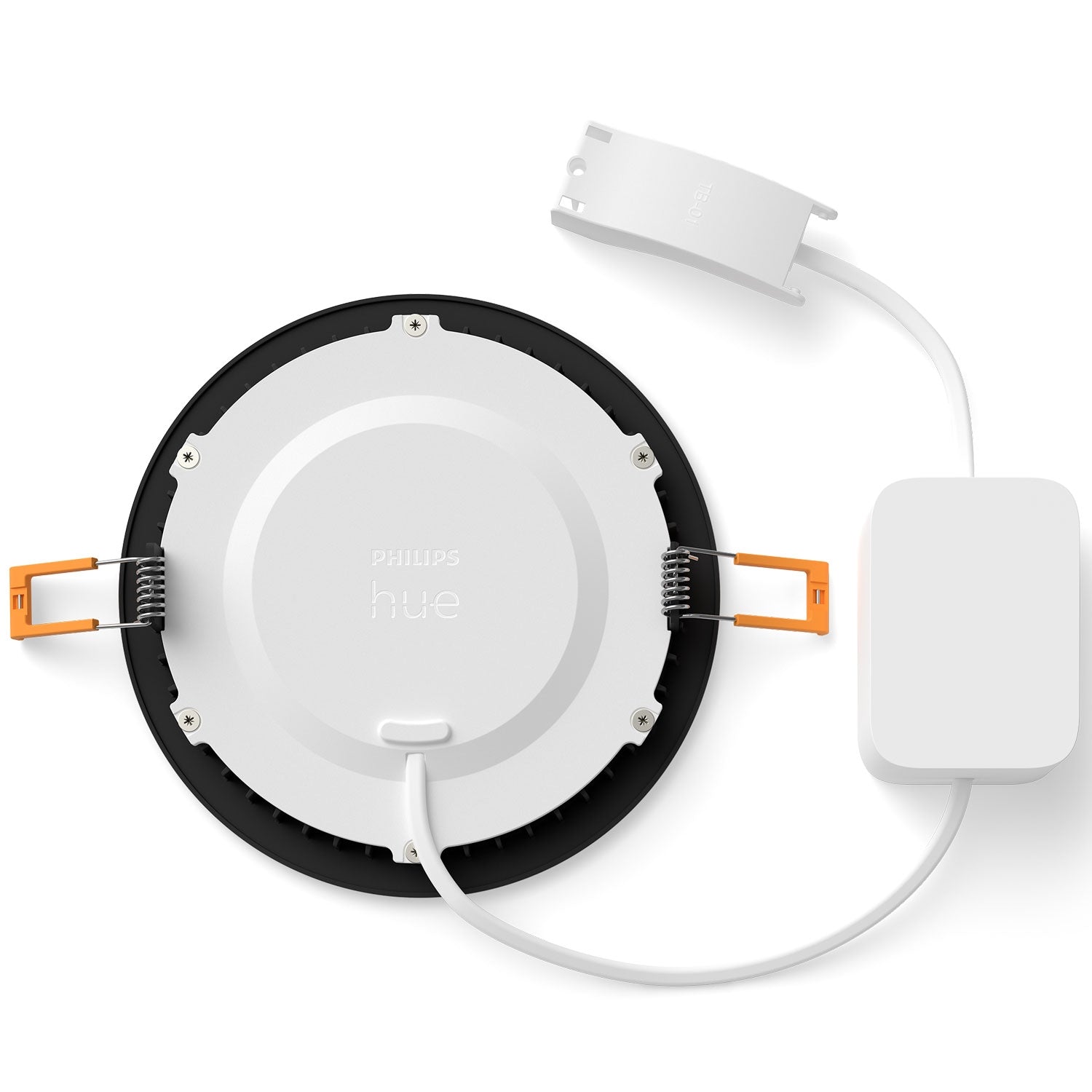 Hue Slim Downlight L 170mm White and Color Ambiance Black 1-pack