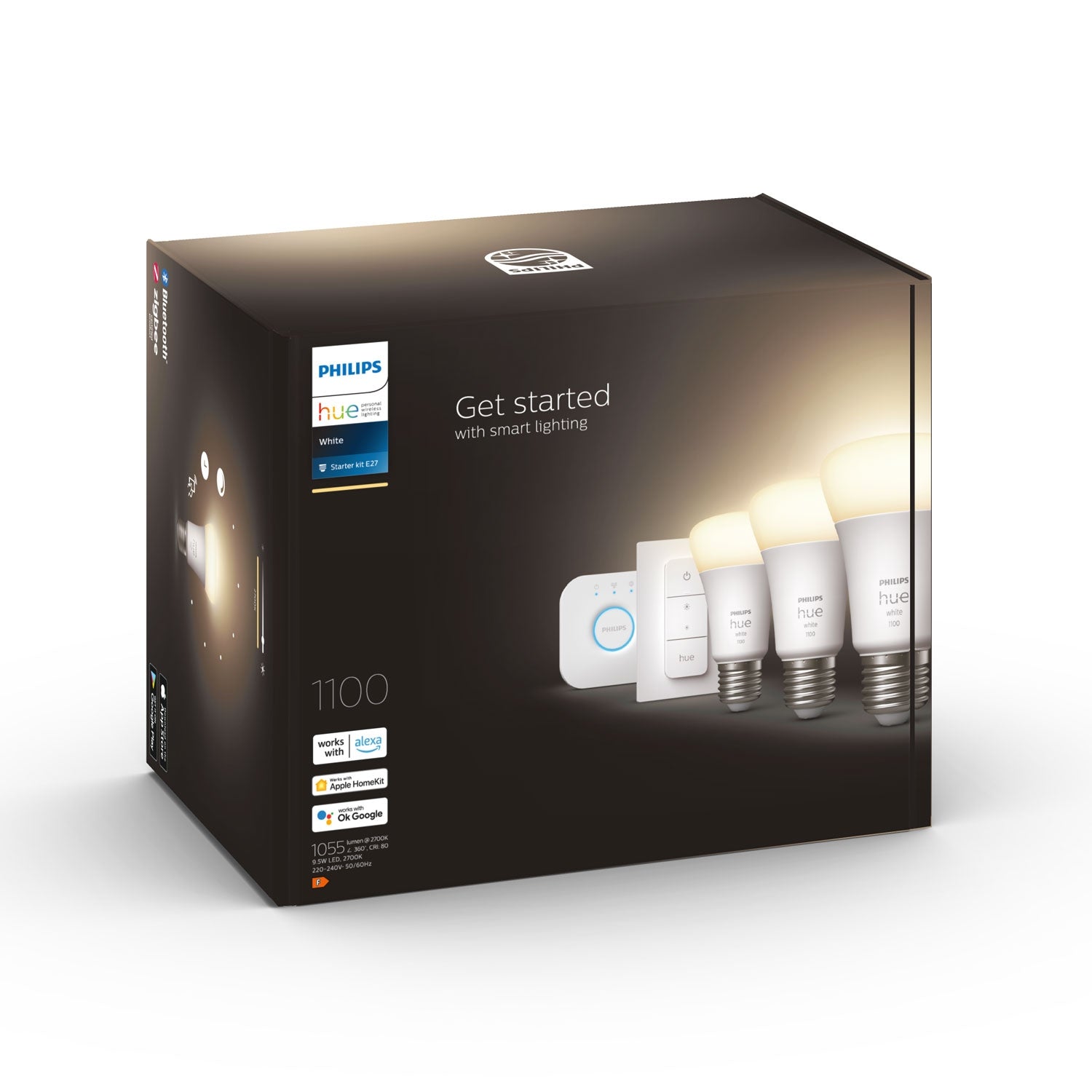 Hue Startkit White 3 x E27 with remote control