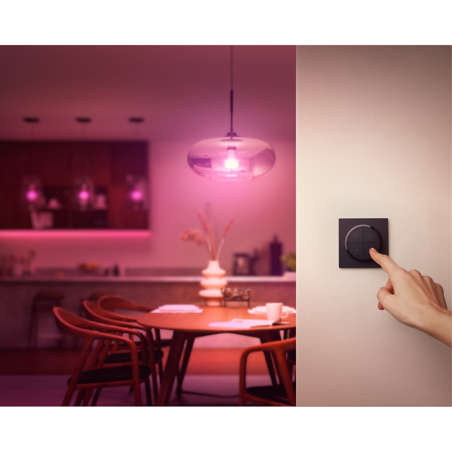Hue Tap Dial Switch Black