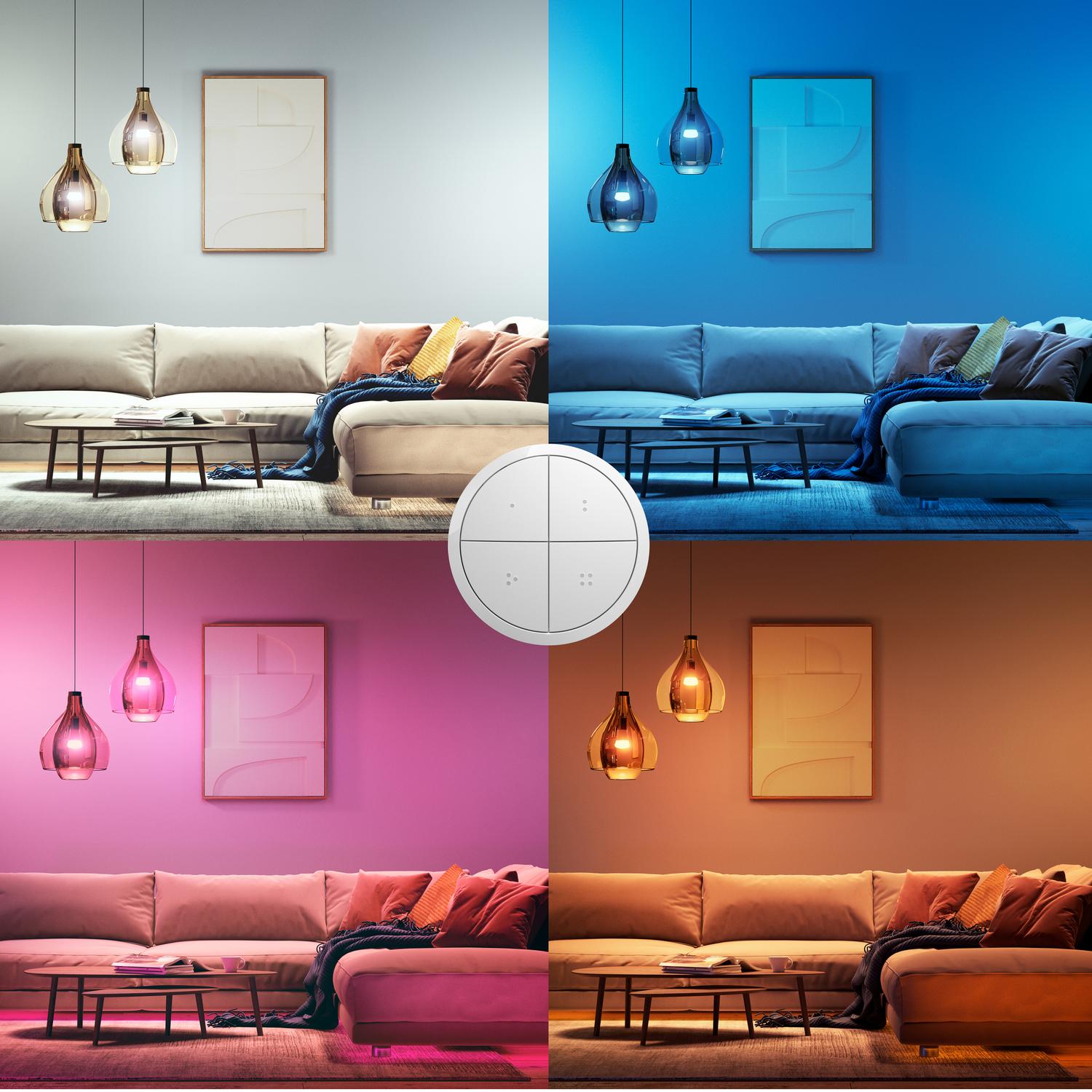 Hue Tap Dial Switch White