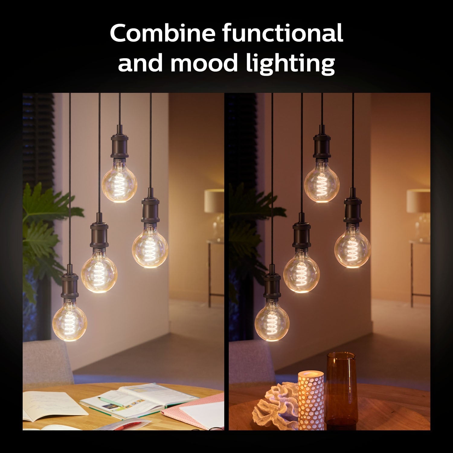 Hue White Ambiance Filament E27 G125 Glob