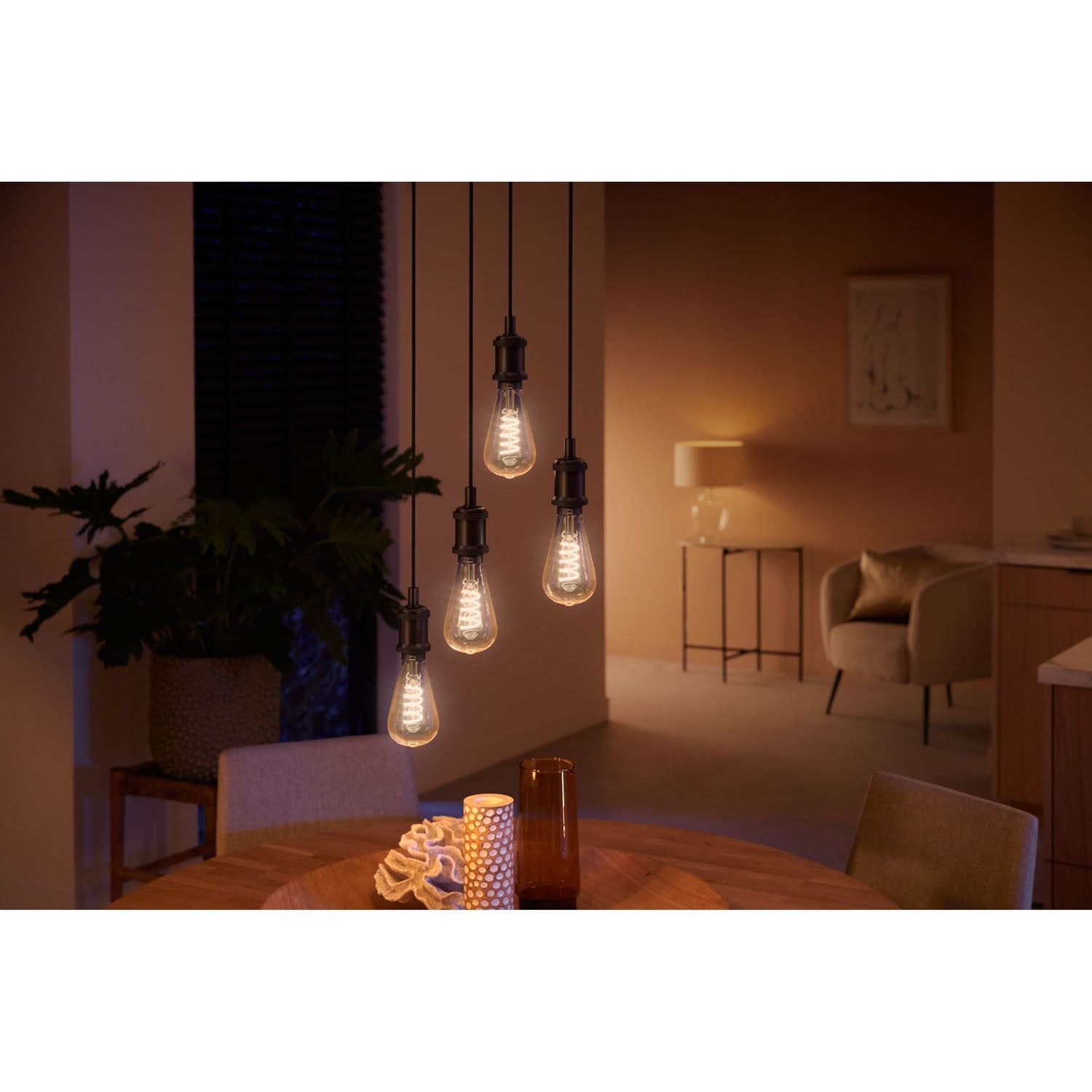 Hue White Ambiance Filament E27 ST72 Edison