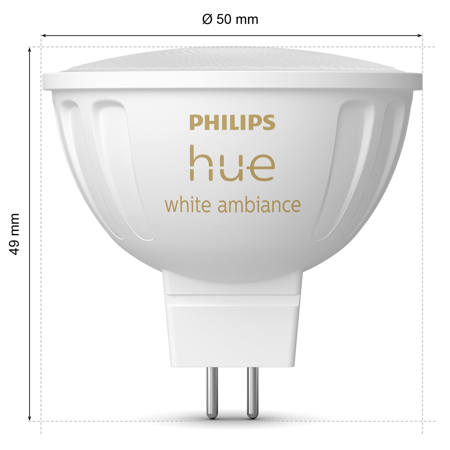 Hue White Ambiance GU5.3 MR16 12V 400lm 1-pack