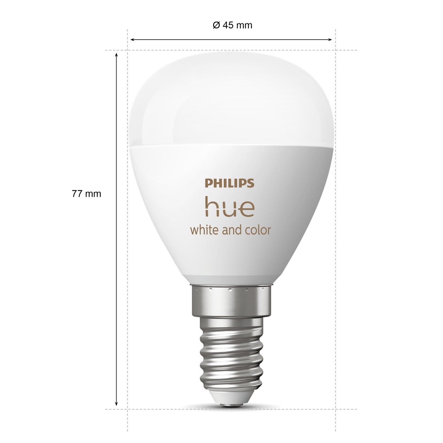 Hue White Color Ambiance E14 Globe 1-pack