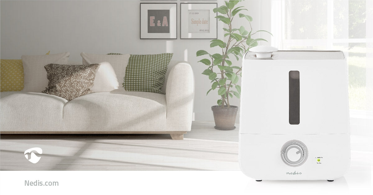 Humidifier | 30 W| With Cool Mist | 2.8 l | Suitable for environments up to: 25 m² | Grey/White