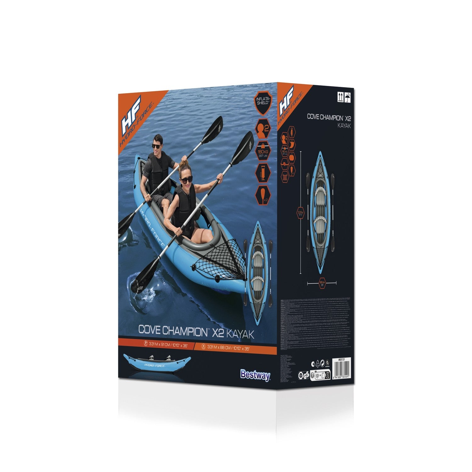 Hydro Force Cove Champion X2 Kayak 331 x 88cm