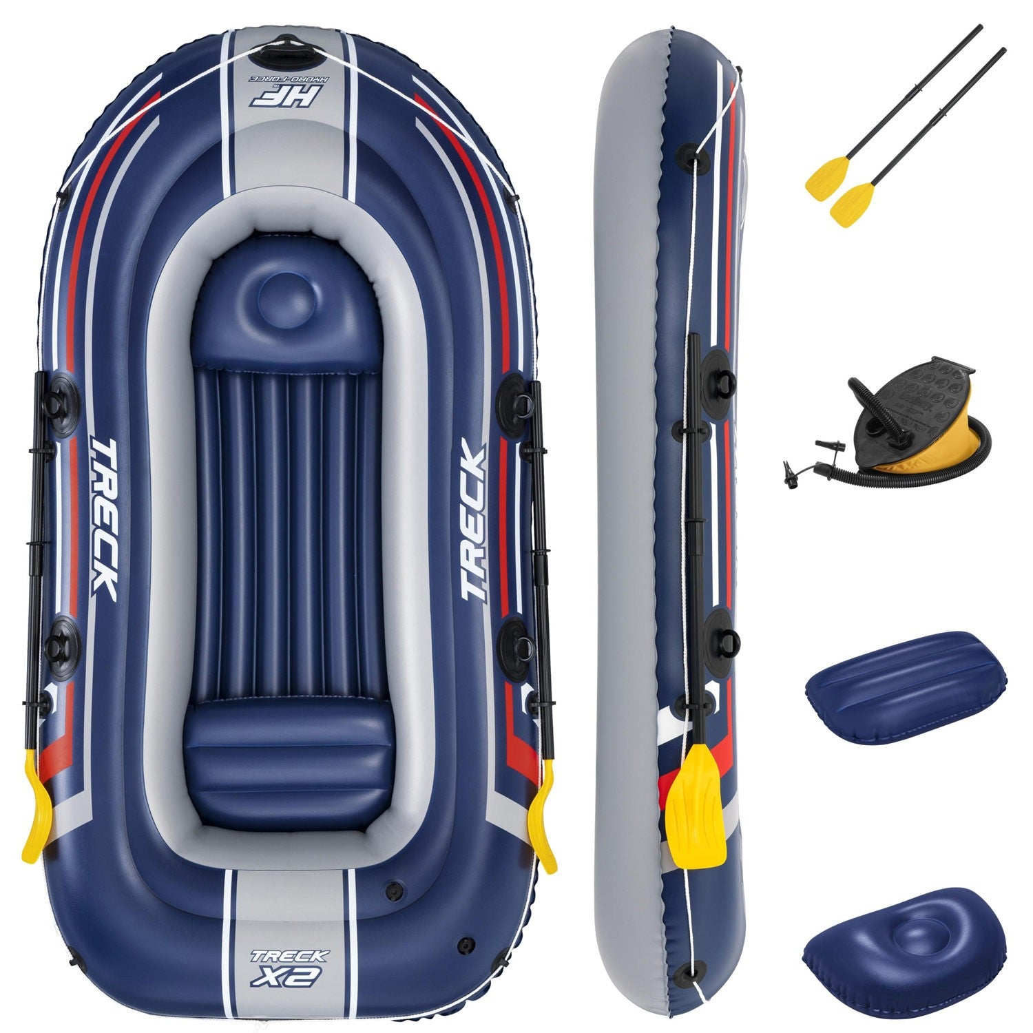 Hydro Force Trek X2 Set Inflatable Boat 2.55x1.27m