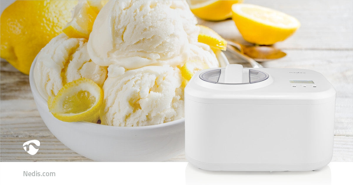 Ice Cream Maker | 1.0 l | White | Plastic