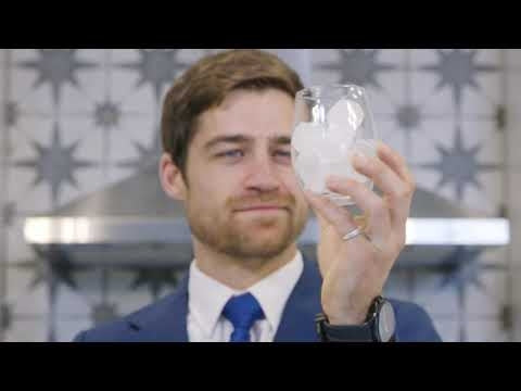 Ice Cube Tray with Easy Release, 18 Cubes, Airtight