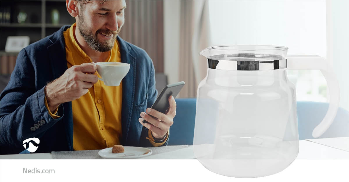 Ice cream coffee pot | Compatible with: Moccamaster K / KB/ 1 0PL / Excellent 10S | 1.2 l | White