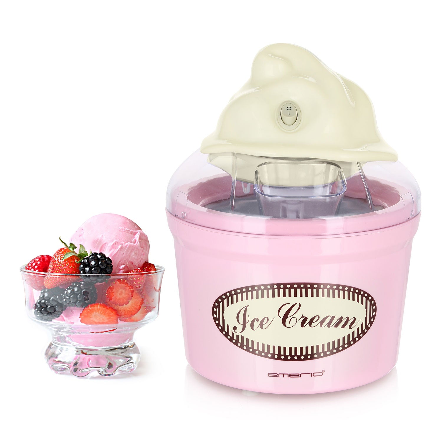 Ice cream maker Retro Pink 1.2l