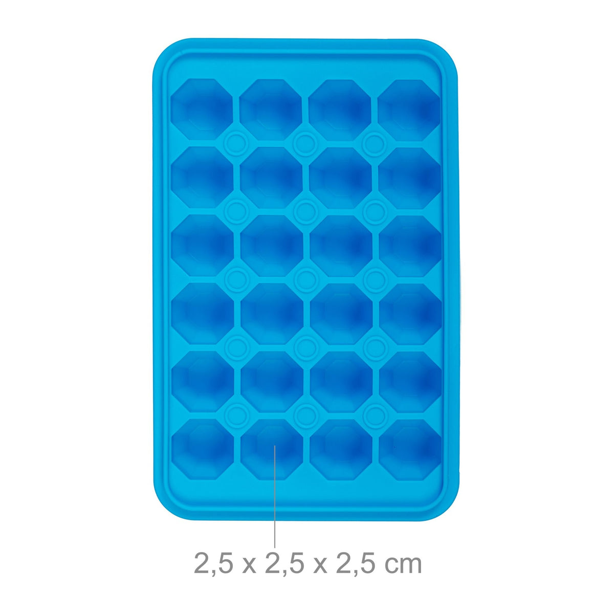 Ice cube mold set of 4 diamonds