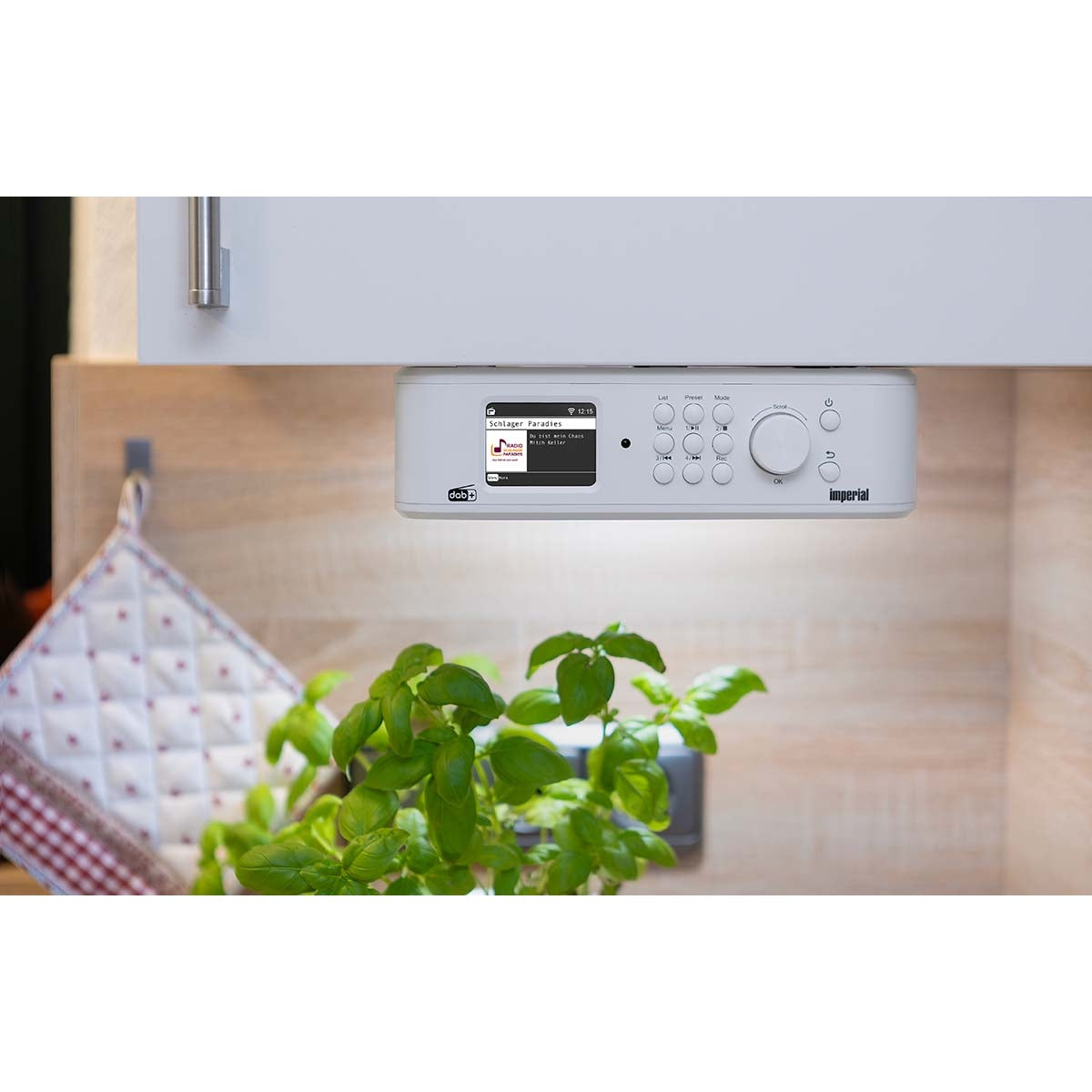 Imperial DABMAN i460 Multifunctional Radio White-Silver