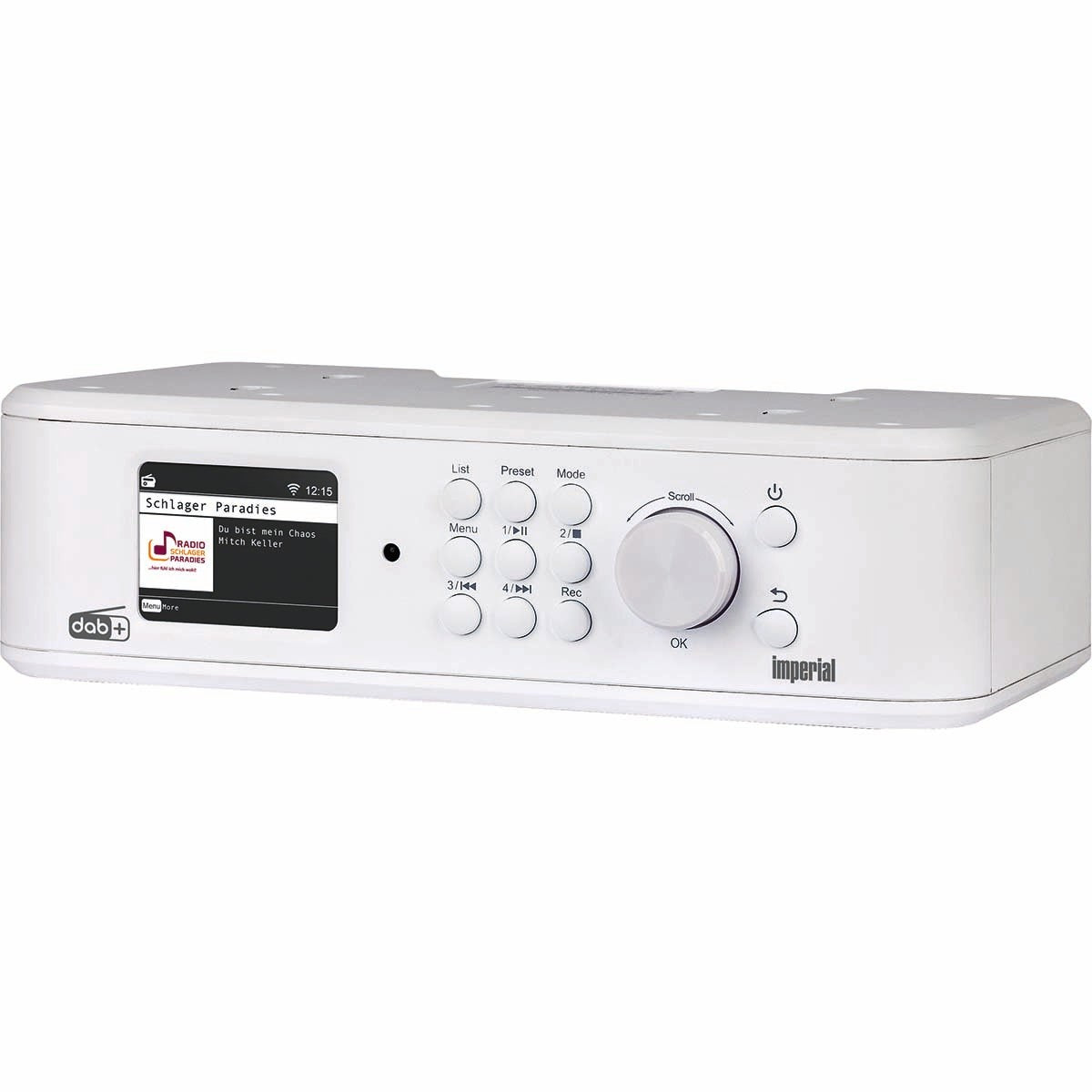 Imperial DABMAN i460 Multifunctional Radio White-Silver