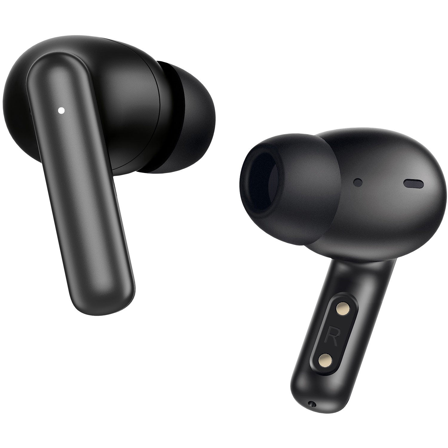 In-Ear TWS Earbuds, ANC, ENC, Touchscreen Case, Black