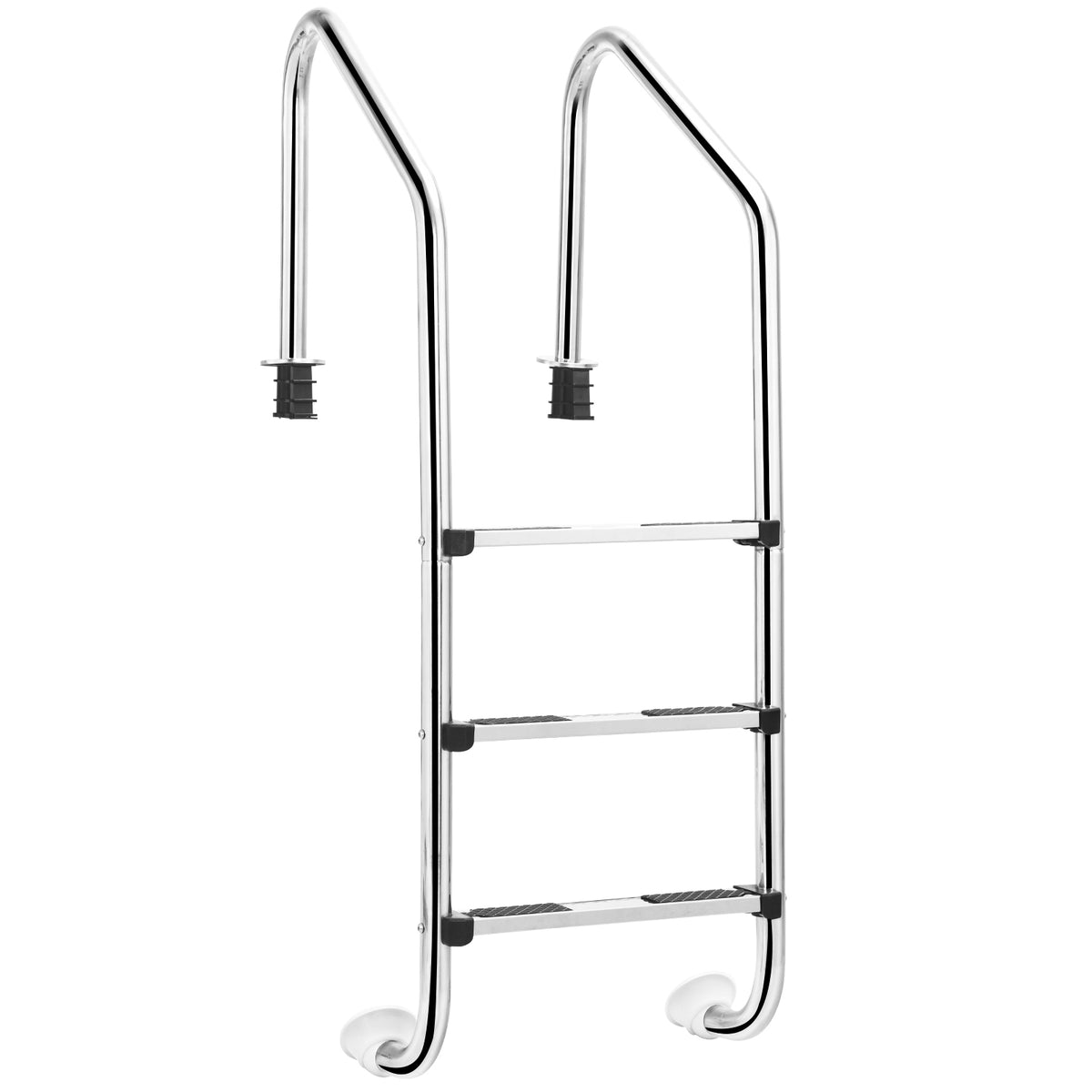 In-Ground Pool Ladder, 3-Step Stainless Steel, Non-Slip