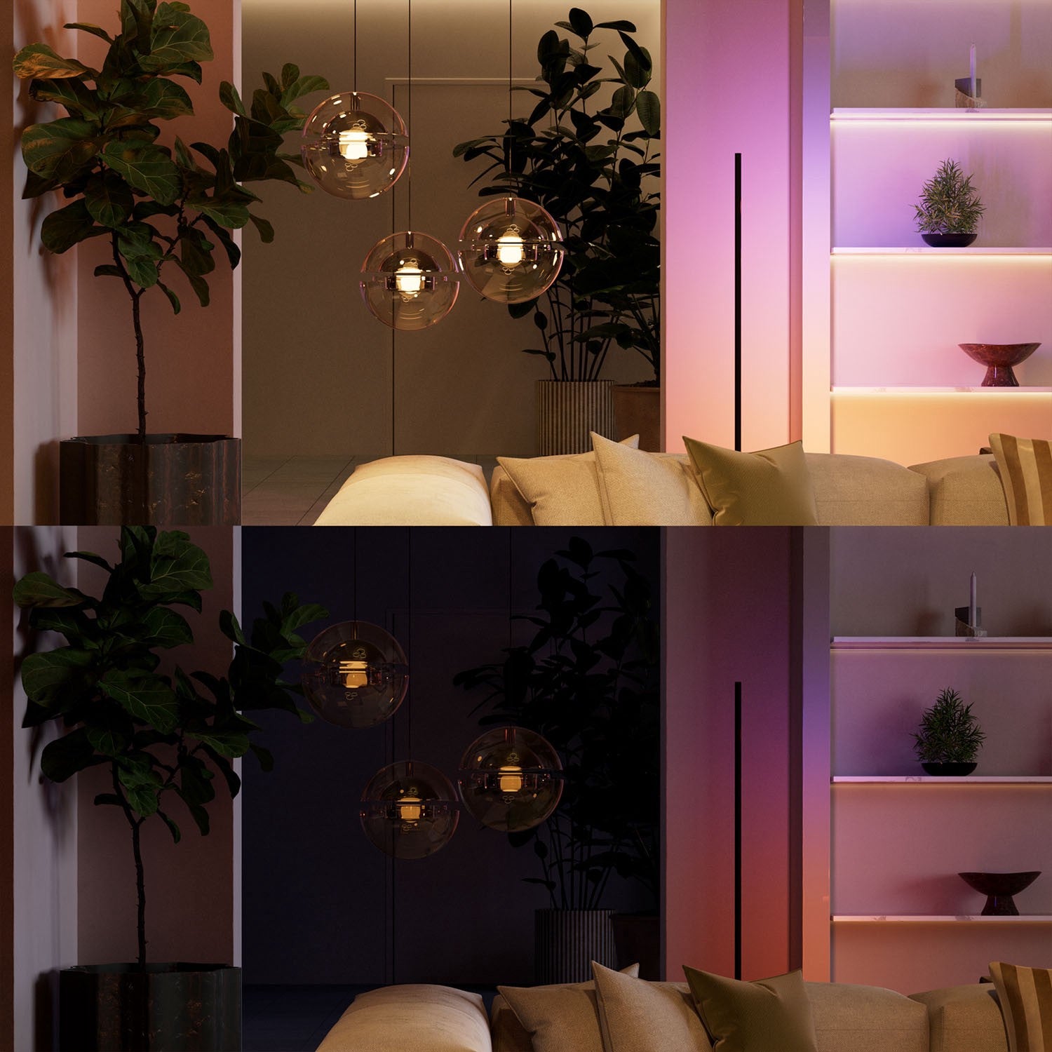 In-Wall Dimmer Switch for Non-Smart Lights