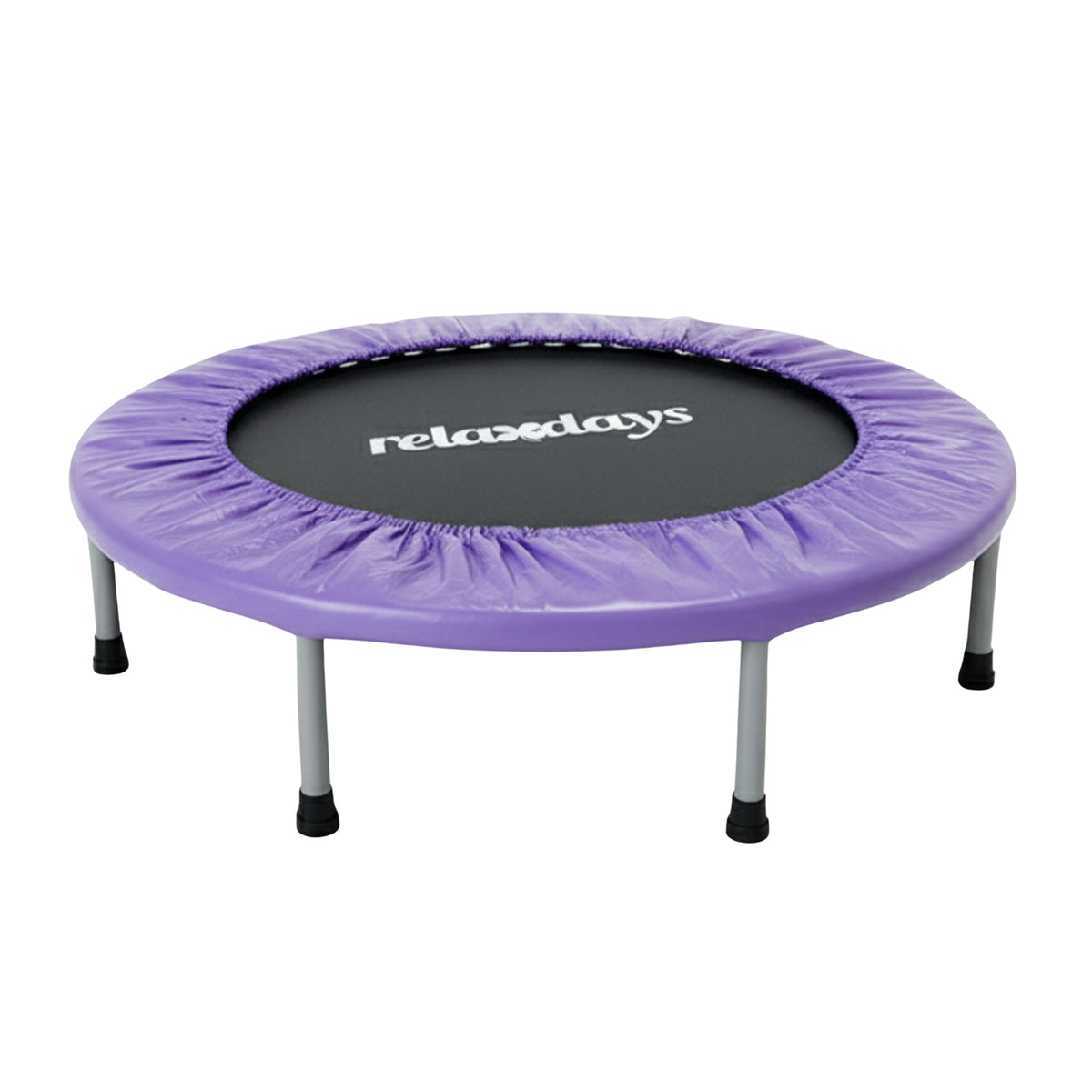 Indoor Fitness Trampoline, Ø95 cm, Foldable, Non-Slip
