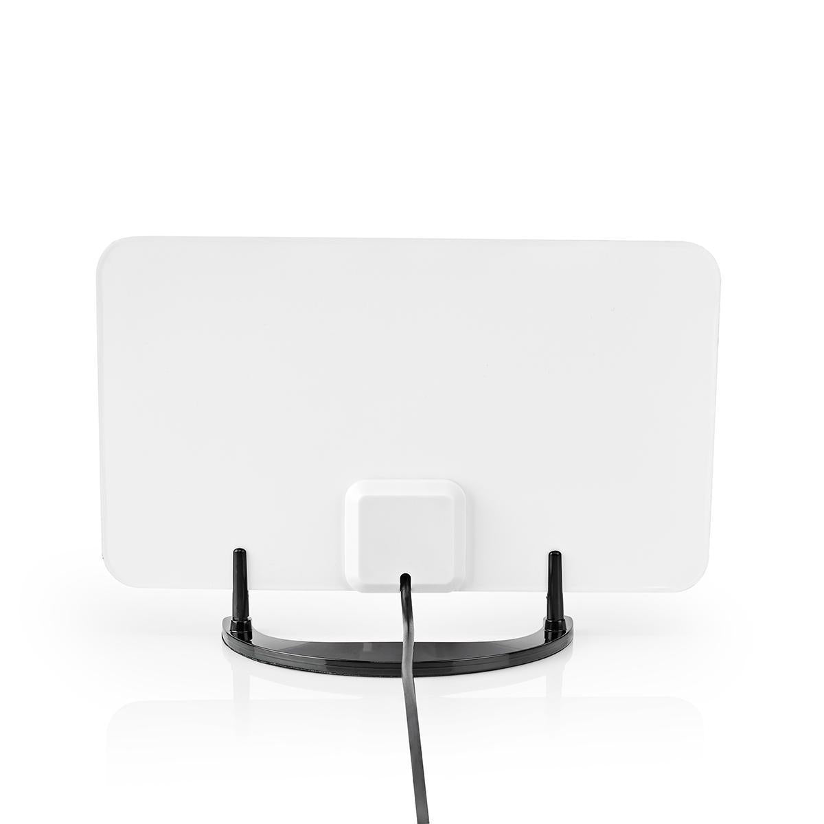 Indoor antenna | Active | FM / UHF / VHF | Reception area: 0-25 km | LTE700 | Gain: 26 dB | ABS | Black