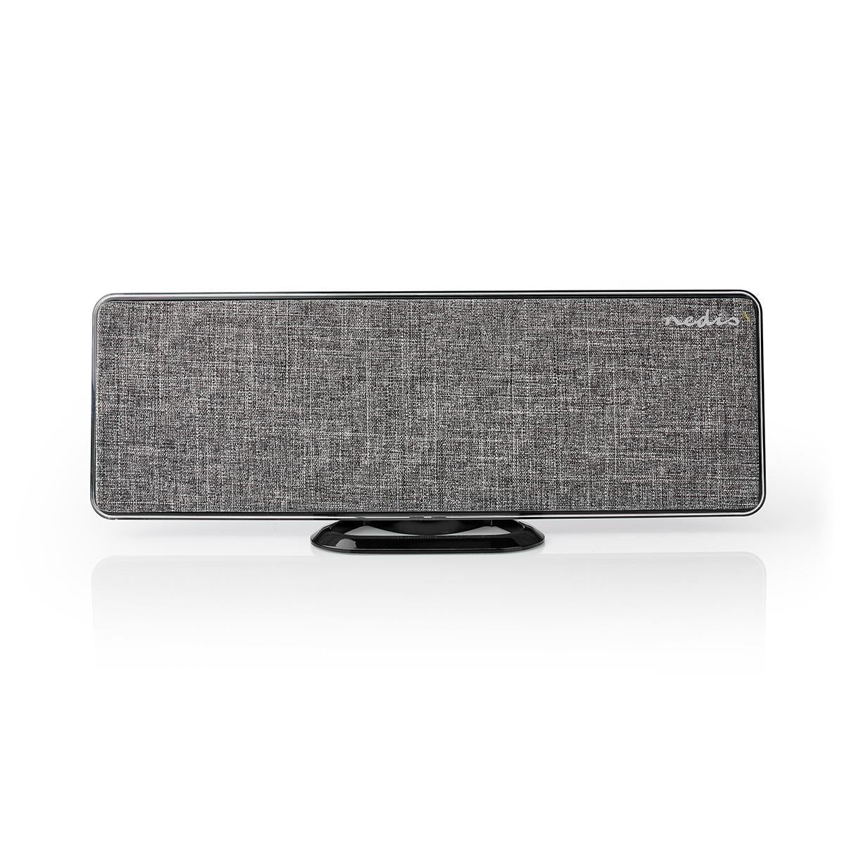 Indoor antenna | Active | FM / UHF / VHF | Reception area: 0-25 km | LTE700 | Gain: 28 dB | ABS / Fabric | Gray