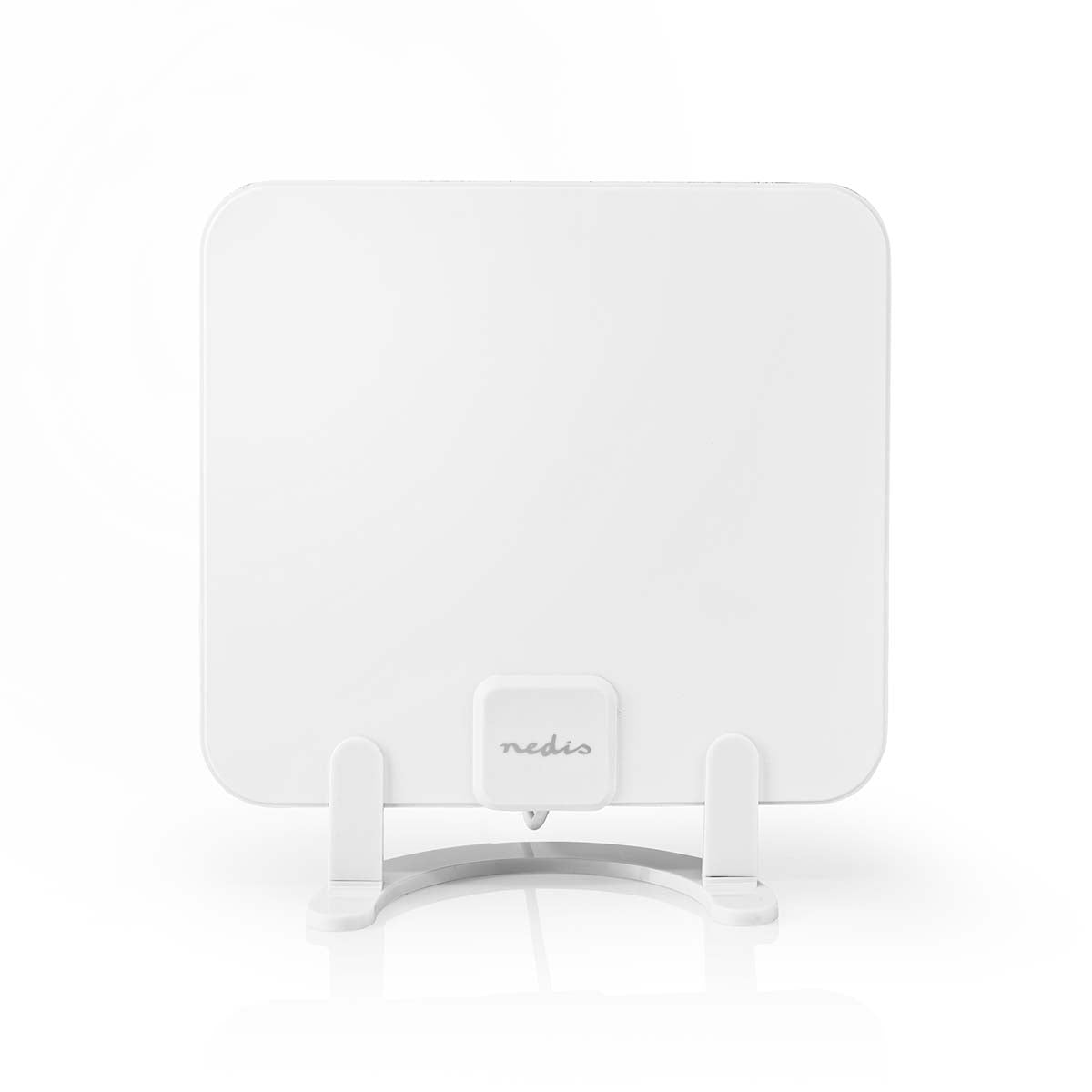 Indoor antenna | Active | FM / UHF / VHF | Reception area: 0-25 km | LTE700 | Gain: 30 dB | ABS | White