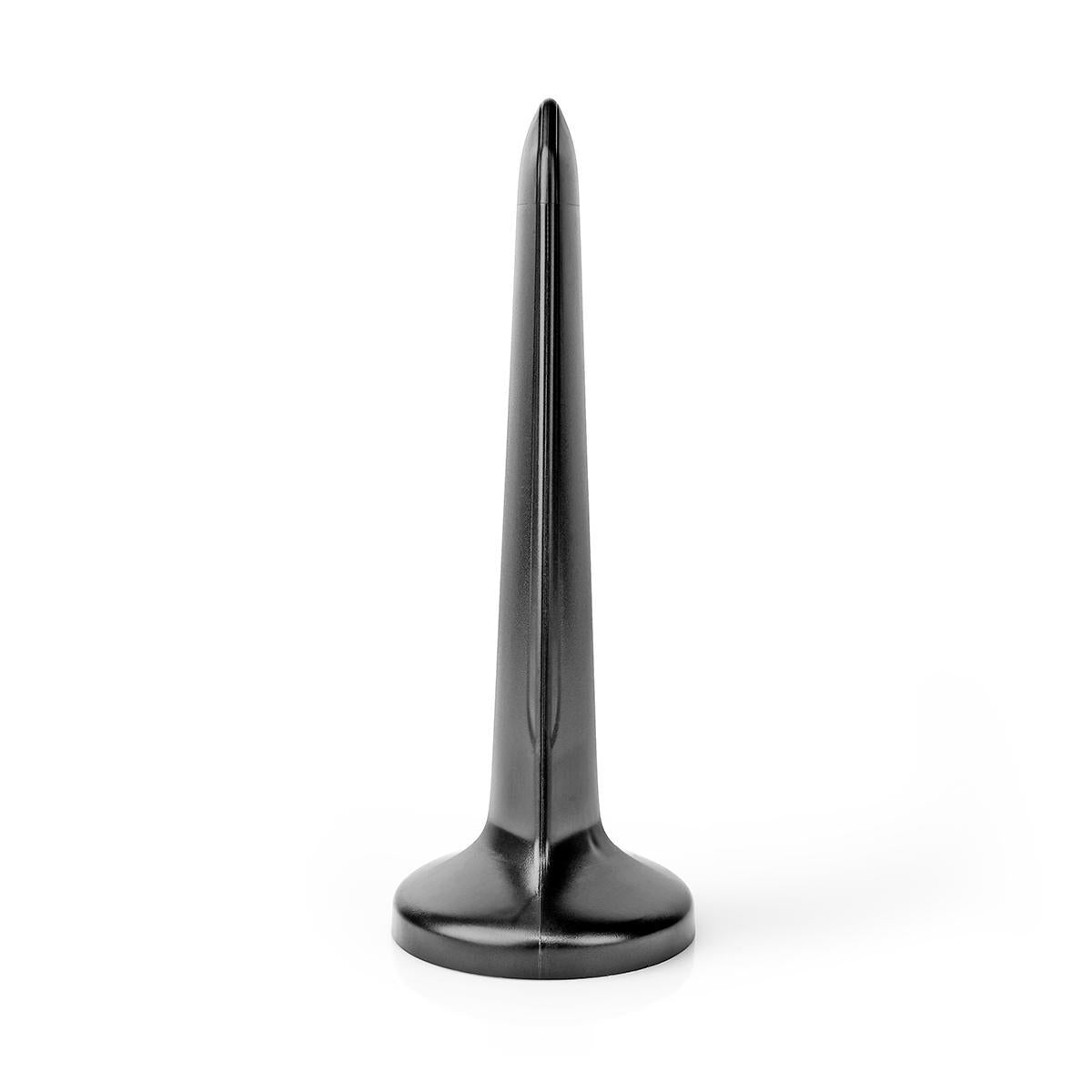 Indoor antenna | Active | UHF | Reception area: 0-15 km | LTE700 | Gain: 26 dB | ABS | Black