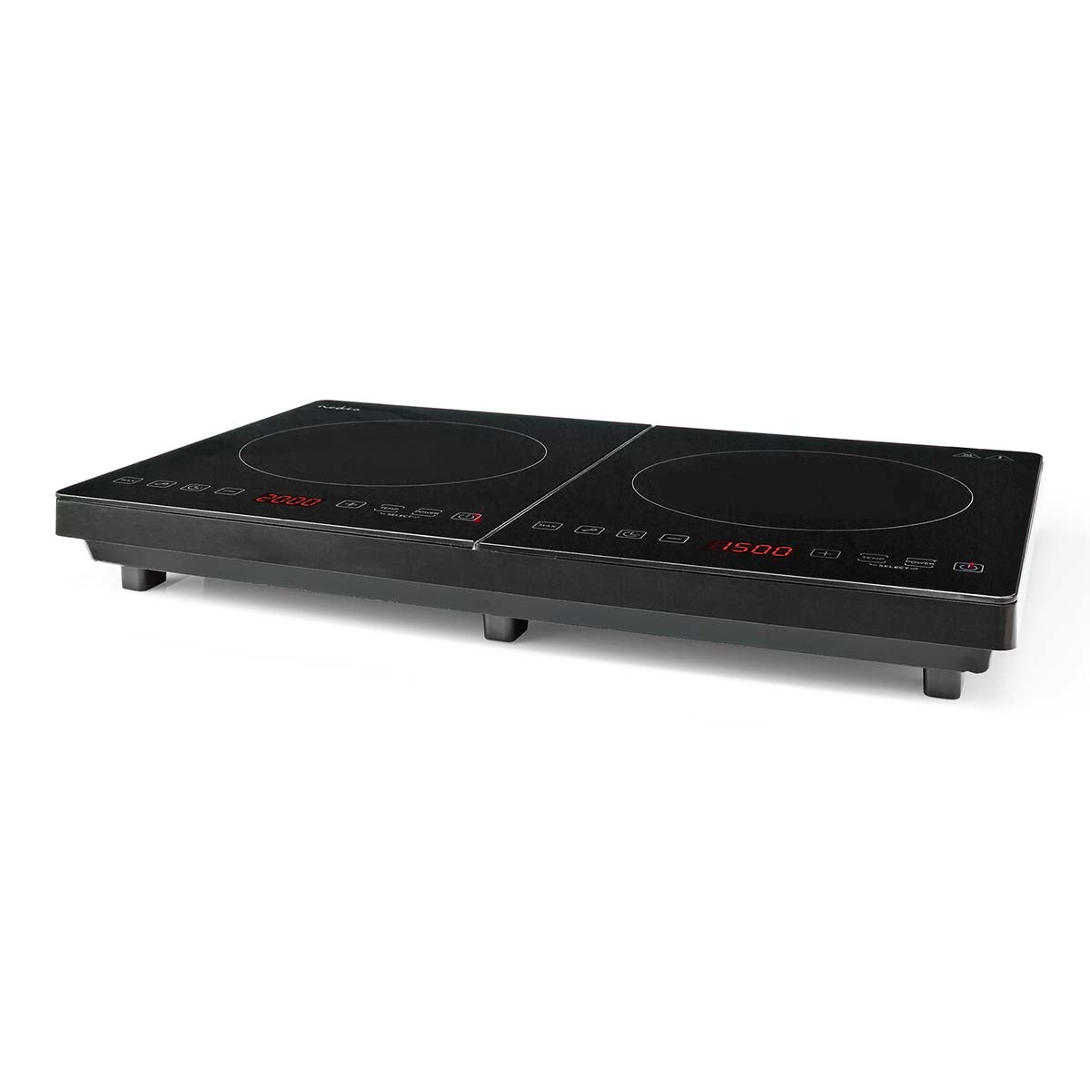 Induction Cooker | Cooking zones: 2 | 3500 W | Overheating protection | Black | Timer | Turbo action | Child lock