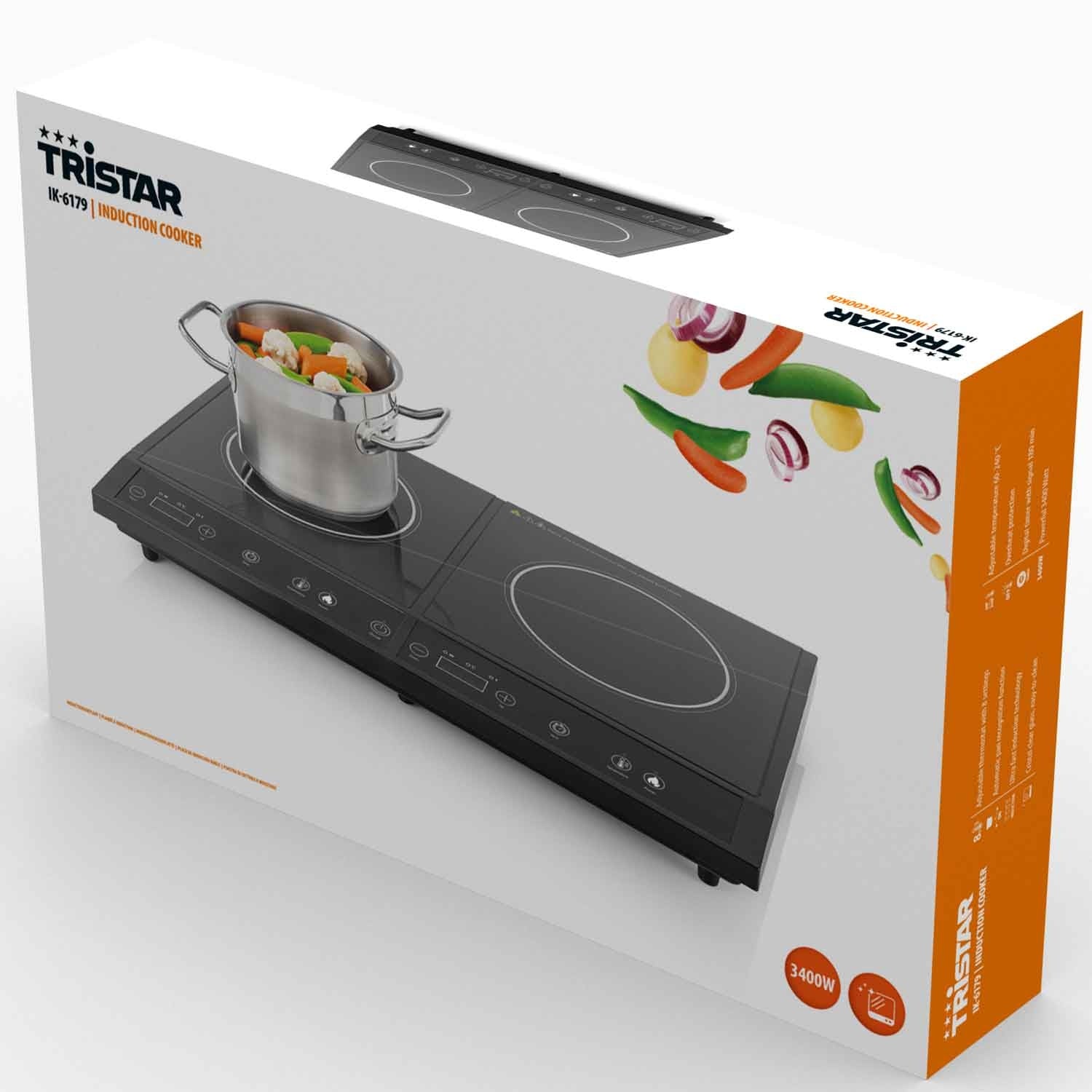 Induction cooker Double 8 levels