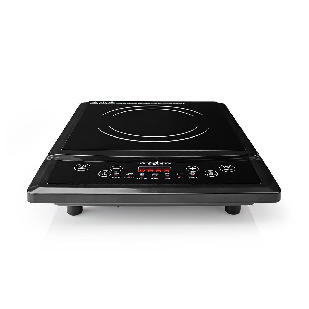 Induction plate | Cooking zones: 1 | 2000 W | Overheat Protection | Black | Timer | Turbo action | Child lock | LCD screen