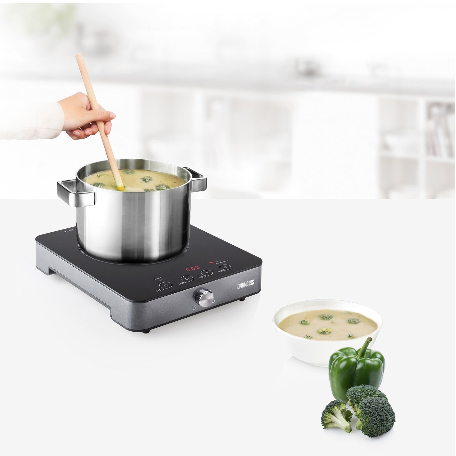 Induction plate Digital singe