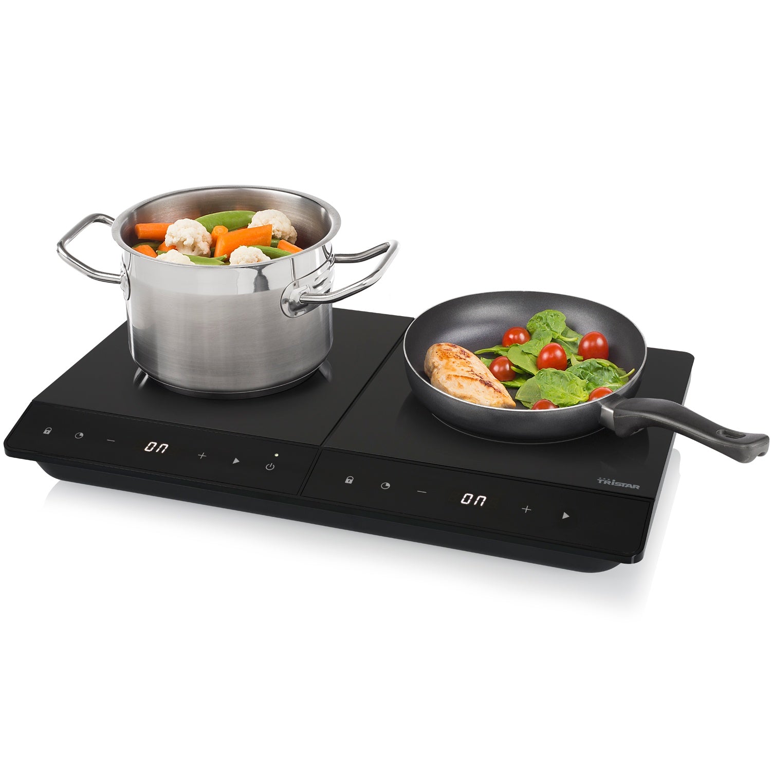Induction plate Double IK-6162 19&16cm LCD Touch