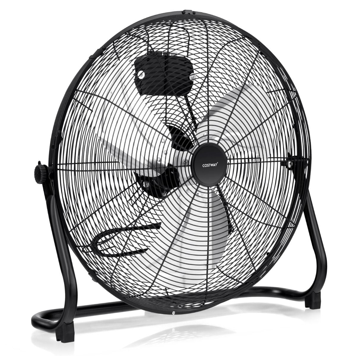 Industrial Floor Fan 20-Inch, 3-Speed, 145 Tilt