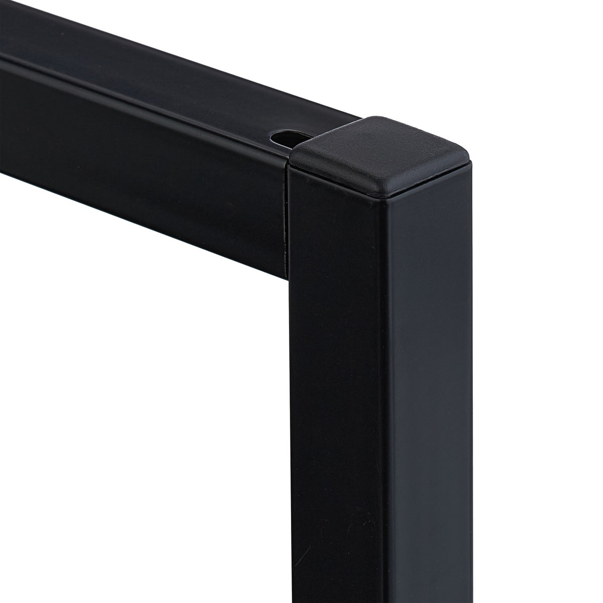 Industrial Monitor Stand – Ergonomic Desk Riser, Black